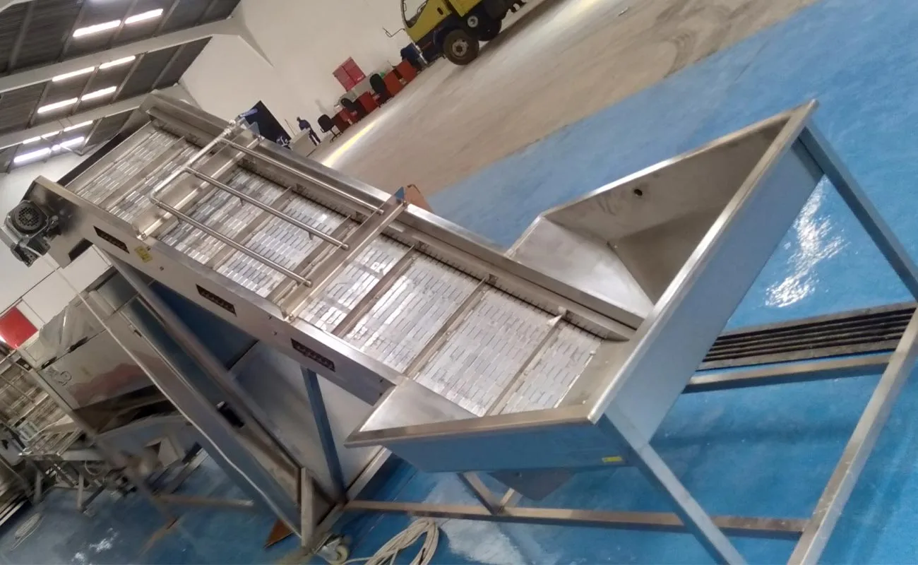 pack houses fruit sorter